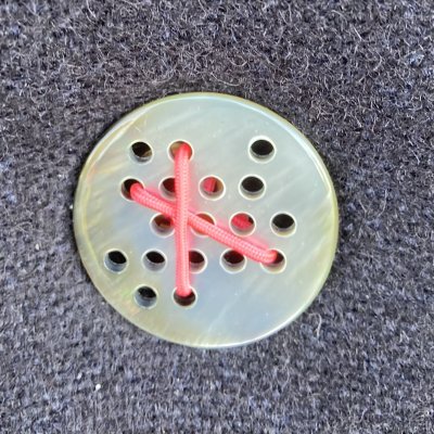 Zoom bild av knappar Vitra Poldersoffa XXL designer Hella Jongerius