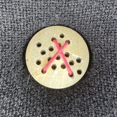 Zoom bild av knappar Vitra Poldersoffa XXL designer Hella Jongerius